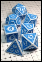 Dice : Dice - Dice Sets - Coyeekn White and Blue - Jan Amazon 2024